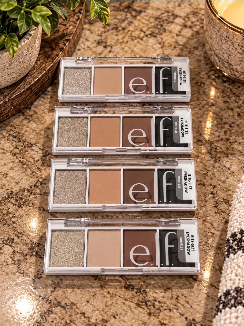 ELF Bite-Size Eyeshadow in Truffles Bundle - you get all 4! Brand New and Sealed